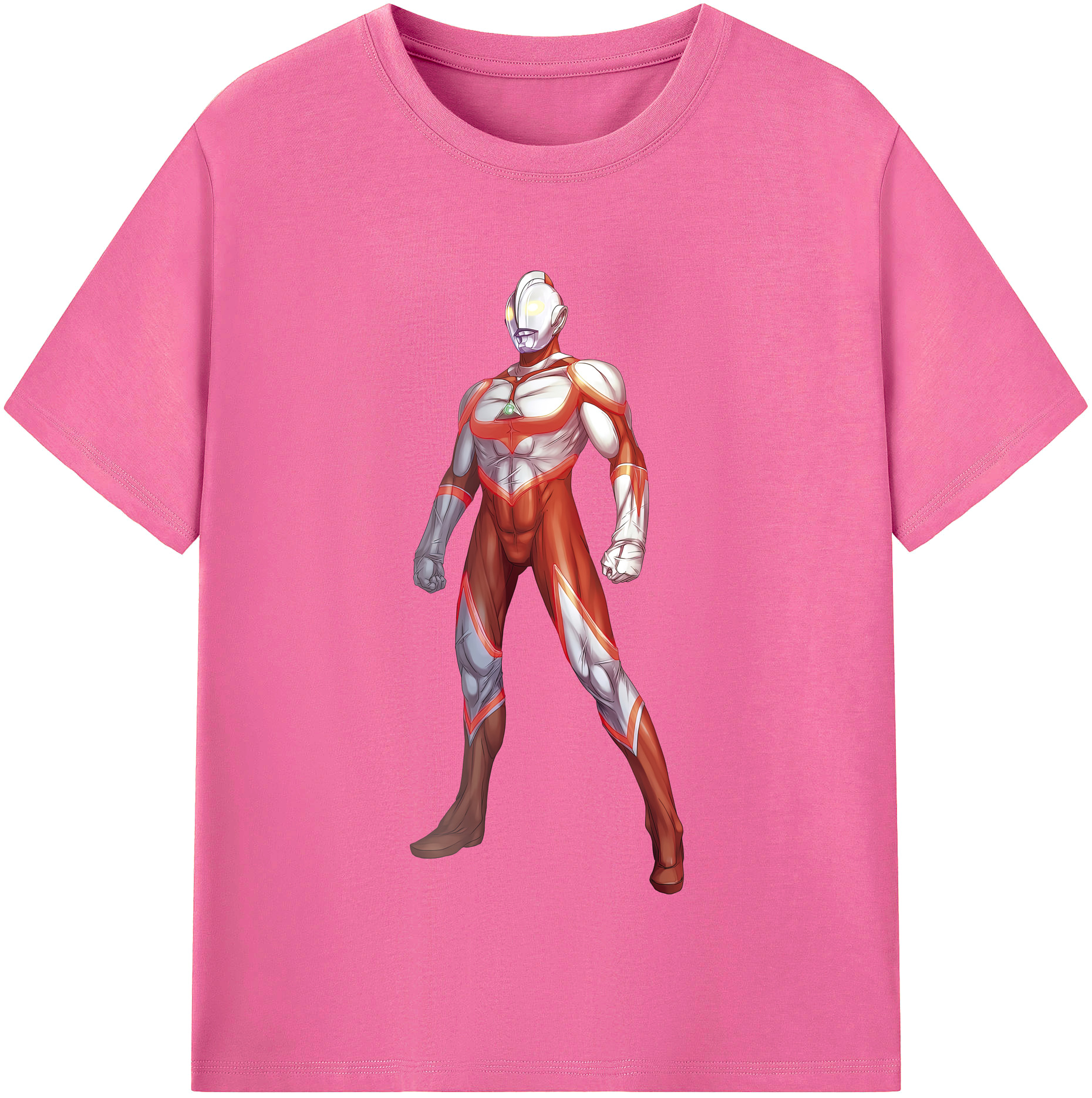 （画像用） ウルトラマン Ultraman レディースカジュアルプリントTシャツ（綿100％）